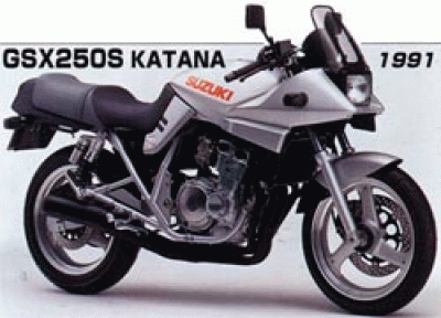 SUZUKI GSX250S Katana